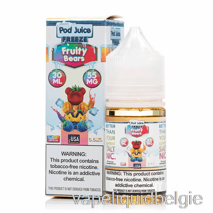 Vape Vloeistof Bevriezen Fruitige Beren - Peulensap - 30 Ml 20 Mg